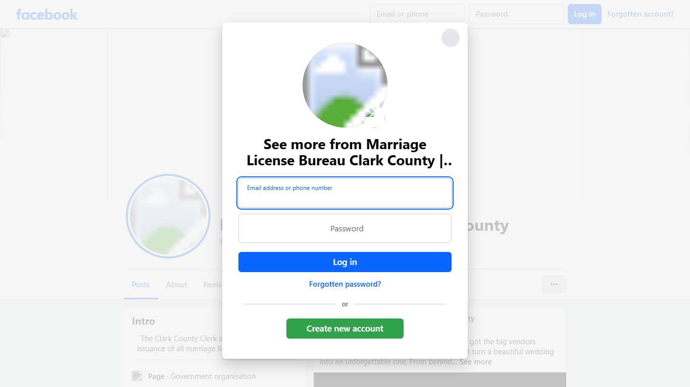 Marriage License Bureau Clark County Las Vegas NV Facebook